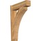 Ekena Millwork Thorton Block Rough Sawn Outlooker, Western Red Cedar, 8"W x 30"D x 42"H OUT08X30X42THR05RWR - alternate 1